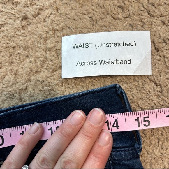 GAP | True Skinny Jeans Mid Rise Dark Wash Denim Blue Women’s Size 4/27P - Picture 11 of 13